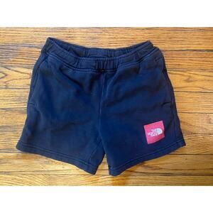The North Face Shorts Size S 7/8 Youth Boys Sweat Athletic Pockets Gym Black